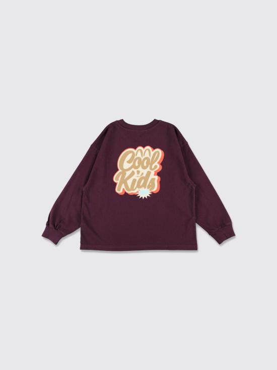 26FW [키즈] 아메리칸 빈티지 티셔츠 KFIZ02BIH26 AUBERGINE White - AMERICAN VINTAGE