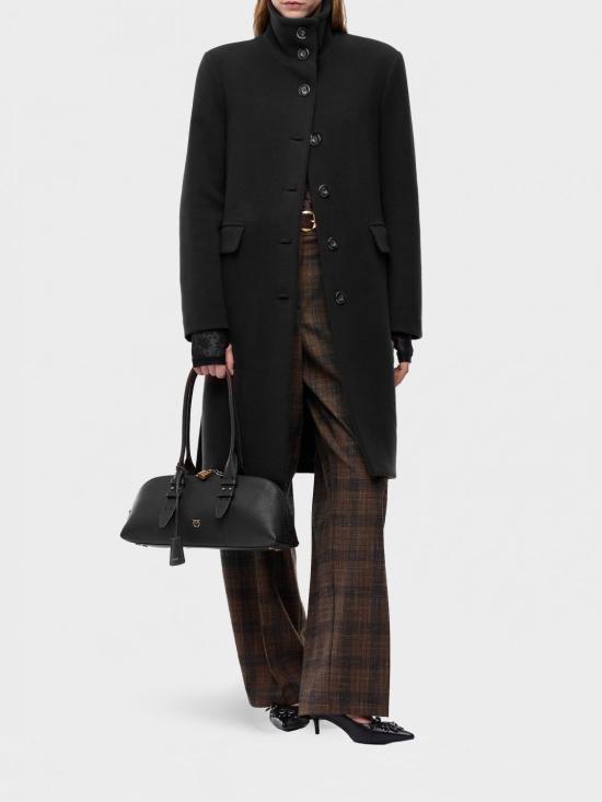 26FW 핑코 코트 107521A3FG Z99 Black - PINKO
