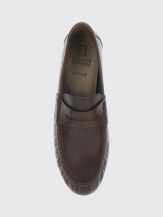 26FW 브루넬로 쿠치넬리 로퍼 MZSLC3370P C9122 Brown - BRUNELLO CUCINELLI