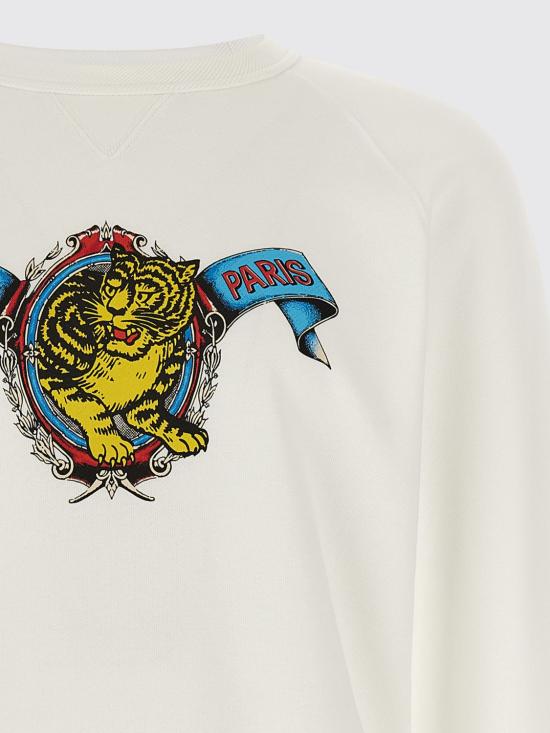 26FW 겐조 긴팔 티셔츠 FG65SW1544MQ 02 White - KENZO