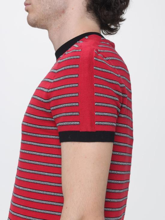 26FW 베르사체 스웨터 10256881A18329 1RE70 Red - VERSACE