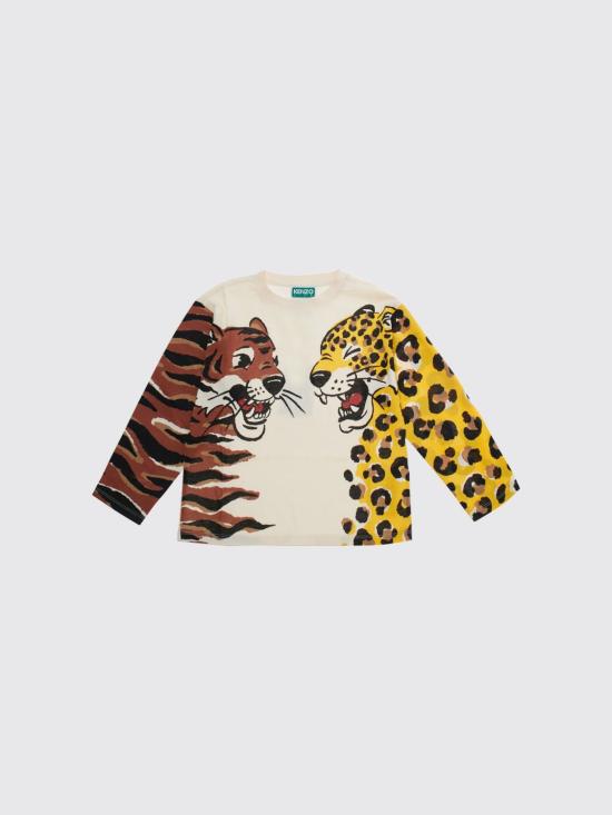 26FW [키즈] 겐조 티셔츠 K61960 21G Beige