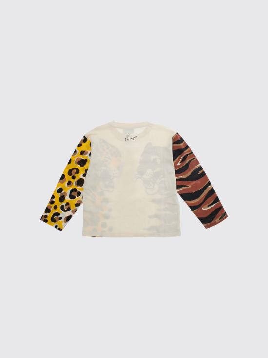 26FW [키즈] 겐조 티셔츠 K61960 21G Beige - KENZO