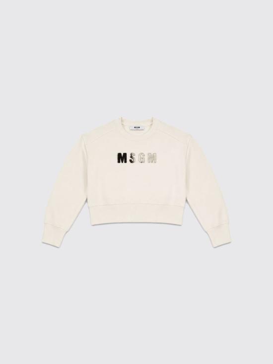 26FW [키즈] 엠에스지엠 풀오버 F6MSJGSW068 013 Yellow Cream