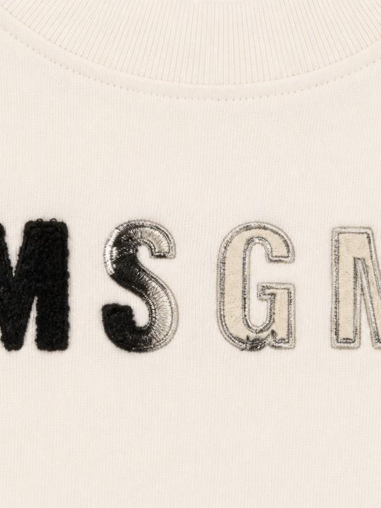 26FW [키즈] 엠에스지엠 풀오버 F6MSJGSW068 013 Yellow Cream - MSGM