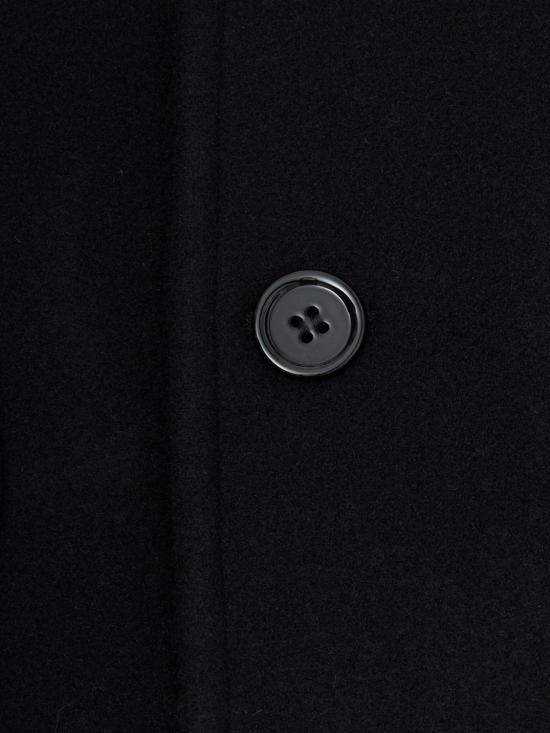 26FW [키즈] MM6 메종마르지엘라 코트 M60833MM00W M6900 Black - MM6 MAISON MARGIELA