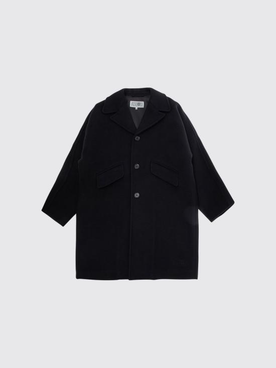 26FW [키즈] MM6 메종마르지엘라 코트 M60833MM00W M6900 Black