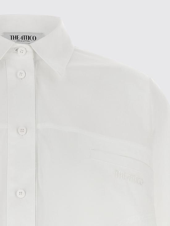 26FW 디 아티코 셔츠 261WCH00049CCC052AA 001 White - THE ATTICO