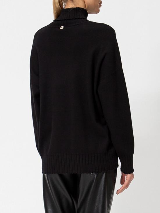26FW 액티튜드 트윈세트 스웨터 262AT3106 00006 Black - ACTITUDE TWINSET
