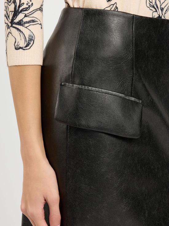 26FW 트윈셋 스커트 262LI2KDD 00006 Black - TWINSET
