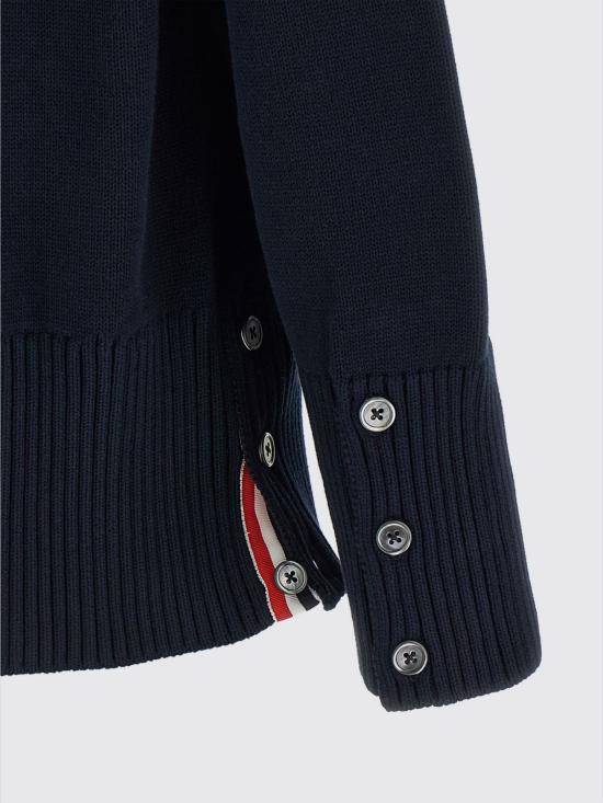 26FW 톰브라운 스웨터 MKC645AY3043 415 Blue - THOM BROWNE