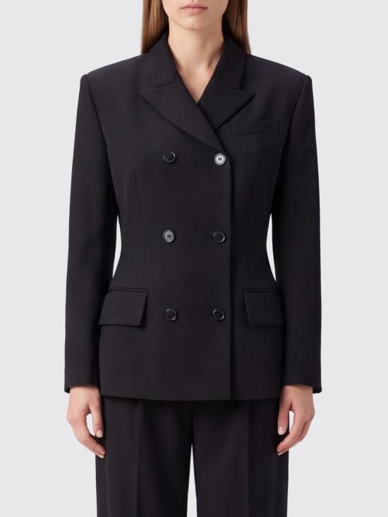 26FW 마그다뷰트림 자켓 161926 Black