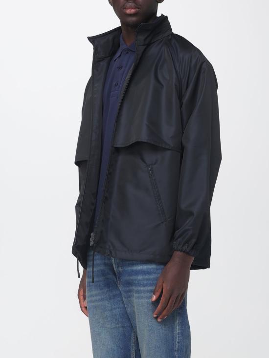 26FW 생로랑 테크니컬 집업 재킷 A004SWY1O06 4146 Navy - SAINT LAURENT