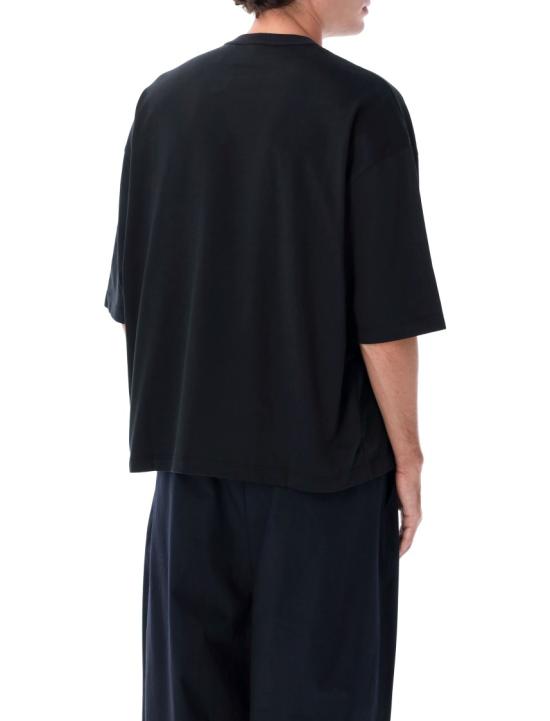 26FW 꼼데가르송 반팔 티셔츠 HRT0010511 Black - COMME DES GARCONS