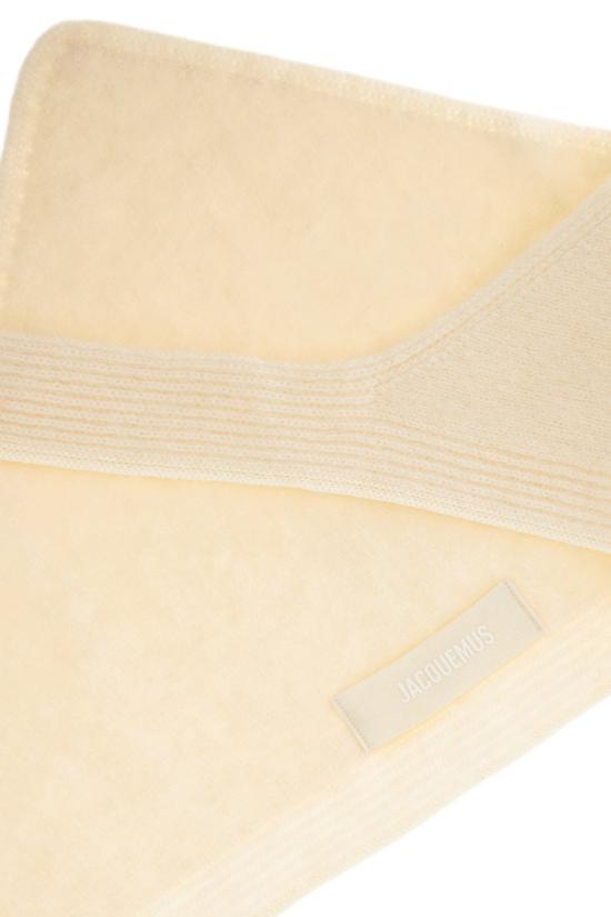  자크뮈스 르 샤를 그로 그레인 숄 ACU00669AK00227110 Neutrals - JACQUEMUS