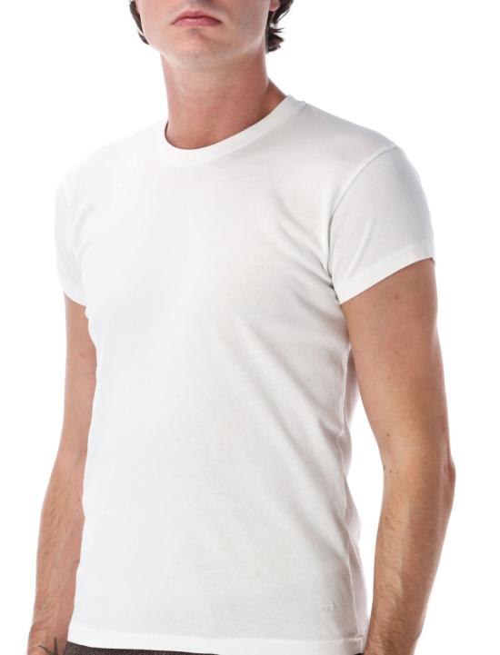 26FW 톰포드 반팔 티셔츠 JCS033JMC080WAA White - TOMFORD