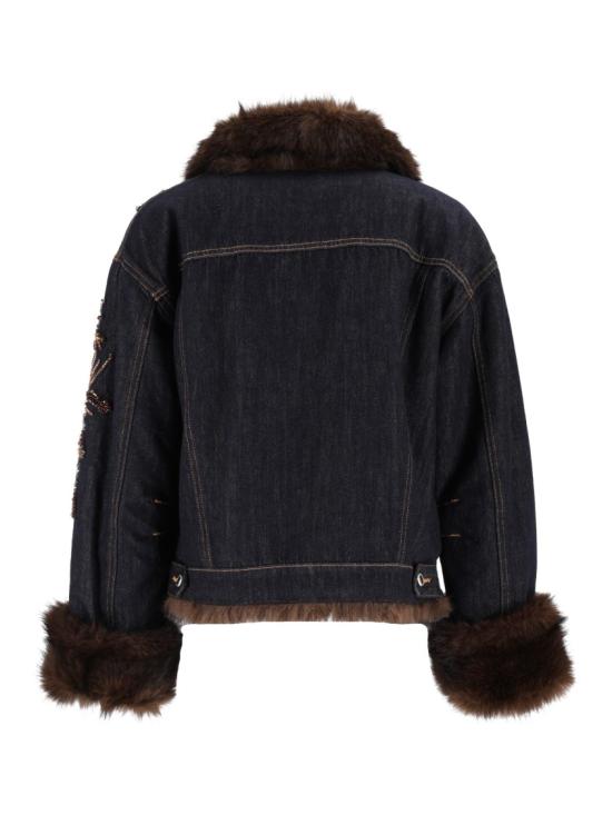 26FW 에르마노 설비노 데님 D49ED011EI8 Black - ERMANNO SCERVINO