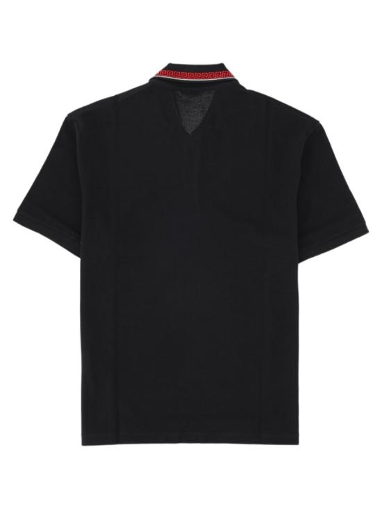 26FW 베르사체 폴로 티셔츠 1026007 1A186881B000 Black - VERSACE