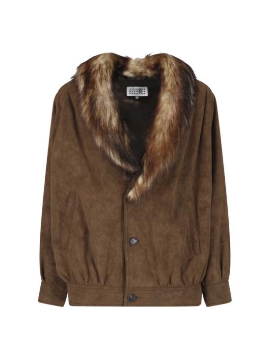 26FW MM6 메종마르지엘라 자켓 S62AN0183 M36087139 Brown