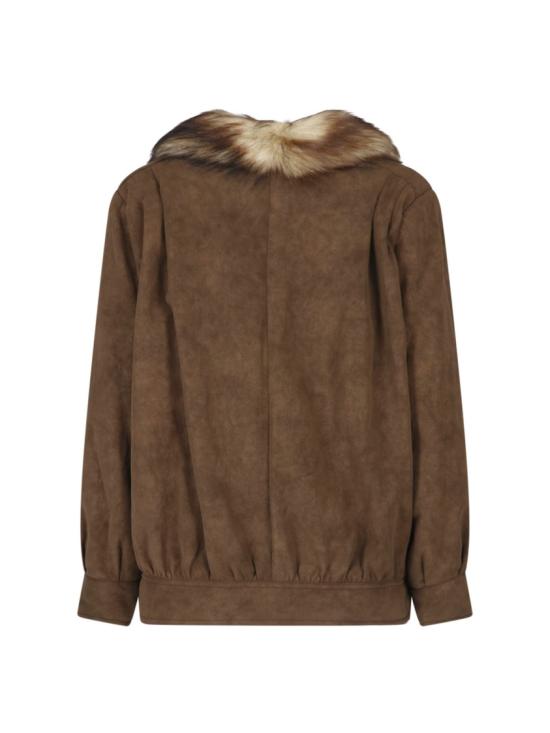 26FW MM6 메종마르지엘라 자켓 S62AN0183 M36087139 Brown - MM6 MAISON MARGIELA