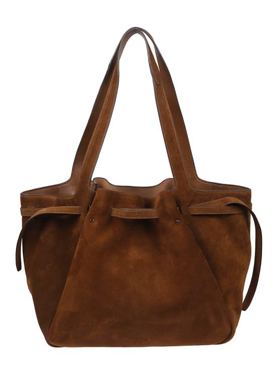 26FW 토리버치 로미 라지 토트 백 178158 Brown - TORY BURCH