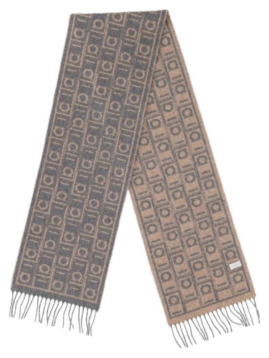 26FW 살바토레 페라가모 머플러/스카프 779245 520125002 Grey - SALVATORE FERRAGAMO