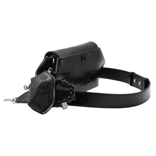 26FW 가니 숄더백 C1040069099 Black - GANNI