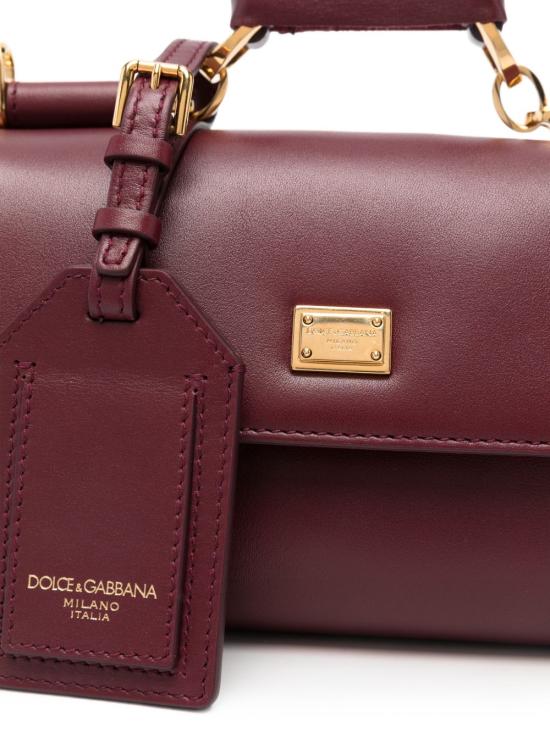  돌체앤가바나 마이 시실리 핸드백 BB7864B732180346 AI26 BURGUNDY - DOLCE & GABBANA