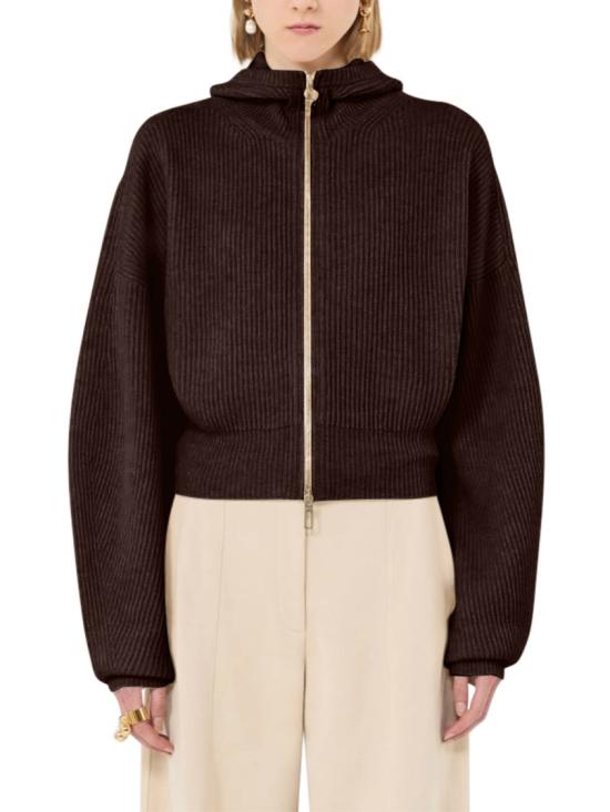 26FW 스포트막스 니트웨어 2622346022600SPXBALCO004 Brown - SPORTMAX