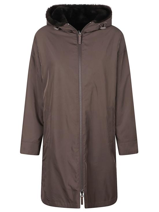 26FW 이브살로몬 코트 23WFM06793U10WA2324 Brown