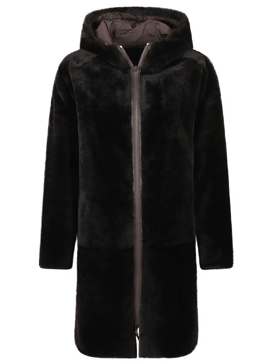 26FW 이브살로몬 코트 23WFM06793U10WA2324 Brown - YVES SALOMON