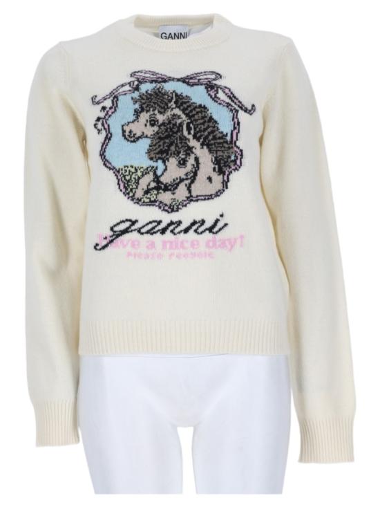 26FW 가니 니트웨어 A1150016 135 White