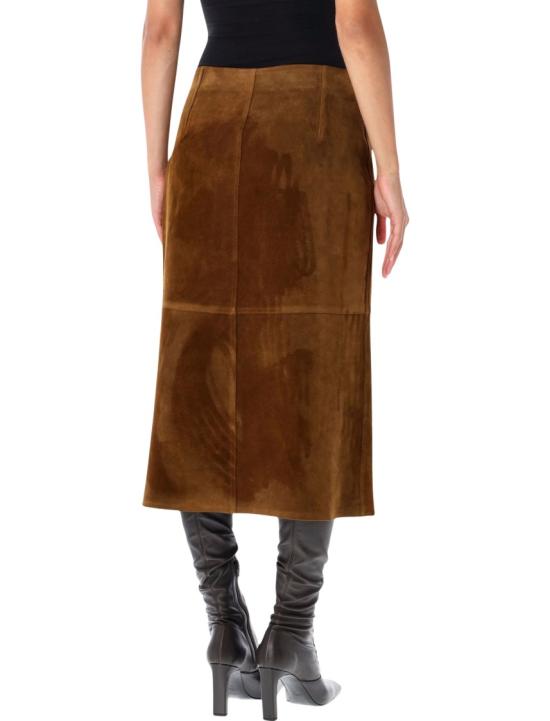 26FW 스튜디오 니콜슨 스커트 MELETE1899MUSTARD Brown - STUDIO NICHOLSON