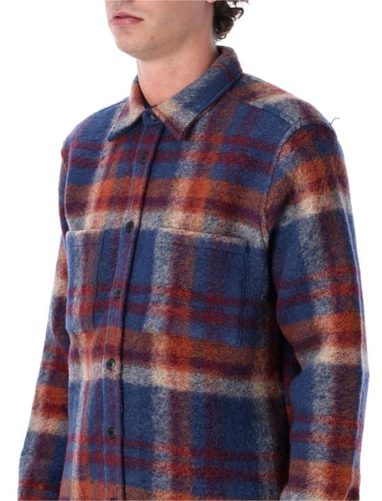 26FW 포르투기스플란넬 자켓 PARKERMC Blue - PORTUGUESE FLANNEL