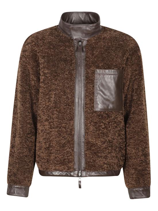 26FW 엠포리오 아르마니 자켓 EM007273AF29266U6141 Brown - EMPORIO ARMANI