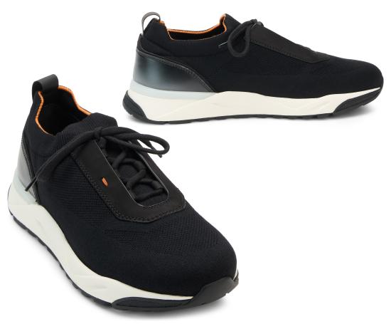 26FW 산토니 스니커즈 MBIO21601BINNHODN01N01 black - SANTONI