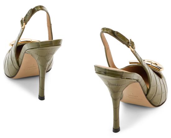 26FW 살바토레 페라가모 샌들 01L945794993 green - SALVATORE FERRAGAMO