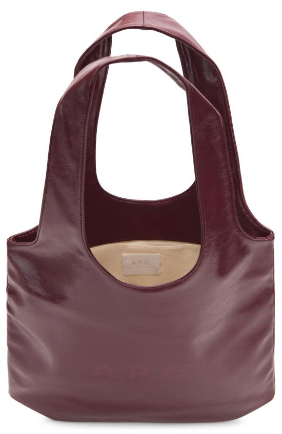  아페쎄 토트백 PUABRM61861HAJ Burgundy - A.P.C.