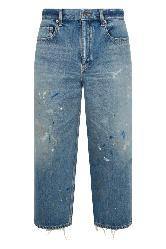 26FW 발렌시아가 스트레이트 팬츠 A001NXTUW765760 Denim