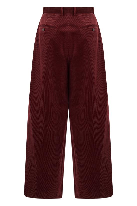26FW 에스막스마라 스트레이트 팬츠 SMMCORONA2629136073600003 Burgundy - 'S MAX MARA