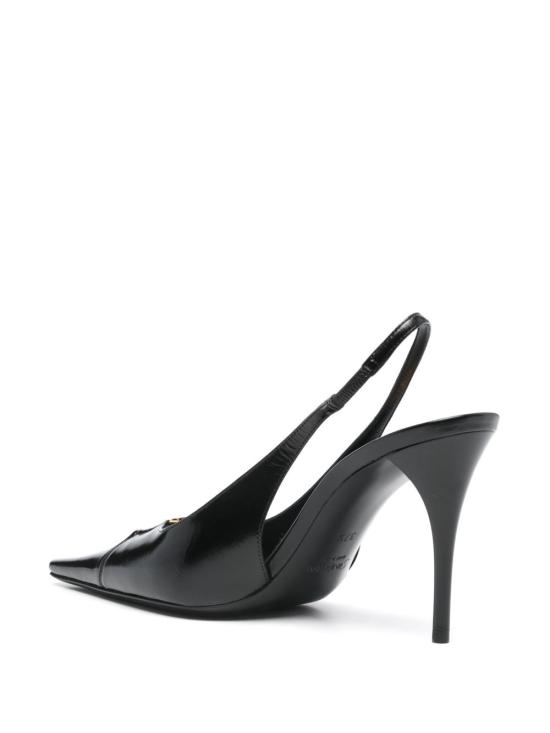 26FW 생로랑 베이비론 브레테유 슬링백 펌프스 806685AAEHI1000 black - SAINT LAURENT