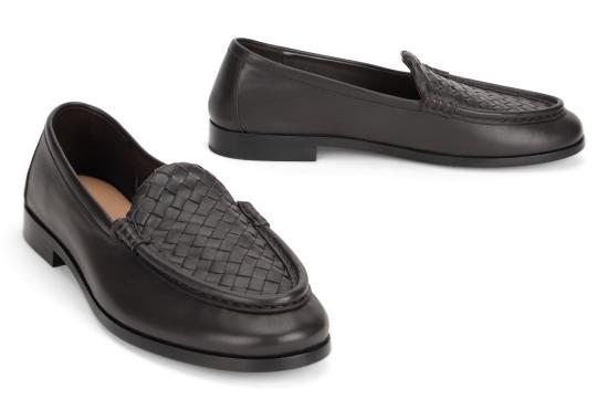 26FW 보테가베네타 로퍼 876082VBSDO2006 black - BOTTEGA VENETA