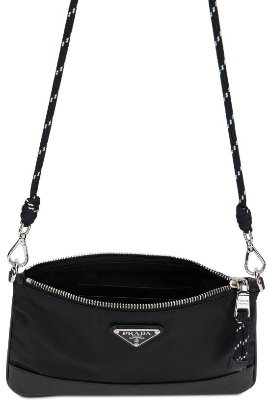  프라다 나일론 스마트폰 케이스 파우치 크로스백 2ZT0732DMHF0002 black - PRADA