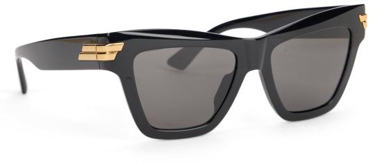 26FW 보테가베네타 선글라스 A0099XV2Q301049 black - BOTTEGA VENETA