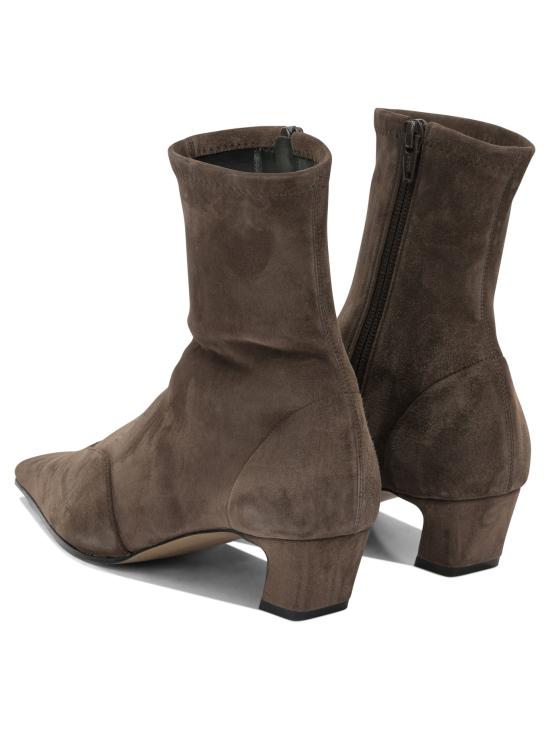 26FW 케이트 네바다 스트레치 로우 부츠 F10681047893 BROWN - KHAITE