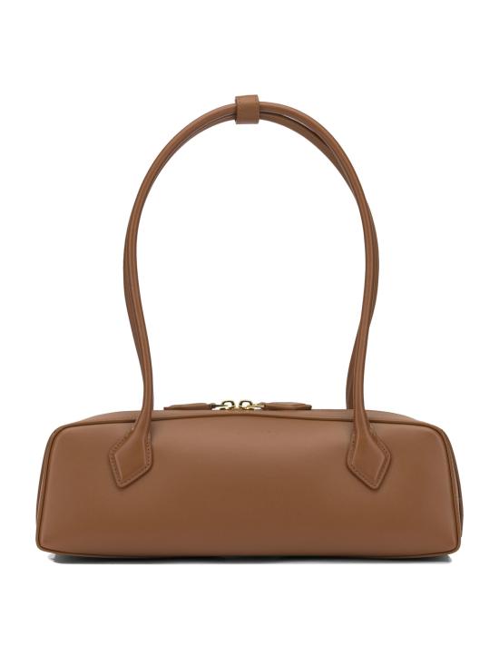 26FW 알라이아 르 테켈 미디움 레더 숄더백 AA1S06033I061237 BROWN - ALAIA