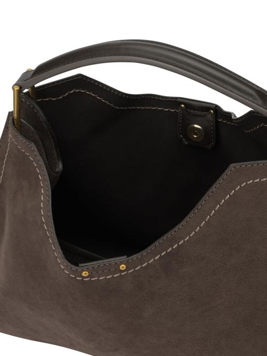 26FW 지아니 끼아리니 숄더백 BS12286CMPLMCPAURORA974MOKA BROWN - GIANNI CHIARINI