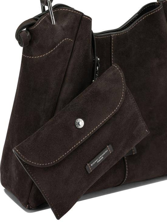 26FW 지아니 끼아리니 숄더백 BS12570CMPLERA974MOKA BROWN - GIANNI CHIARINI