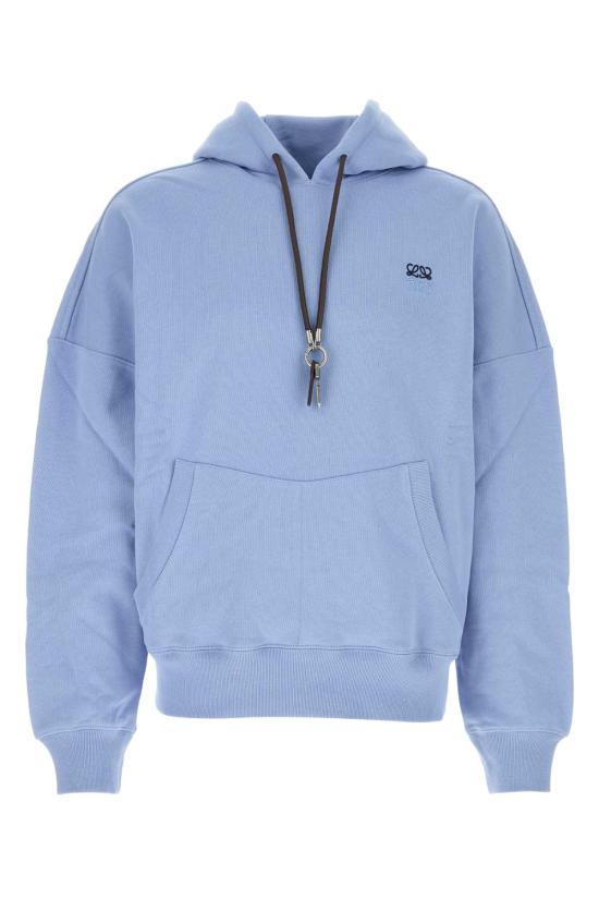 26FW 로에베 후드 티셔츠 H526Y25X92 LIGHTBLUE LIGHT BLUE