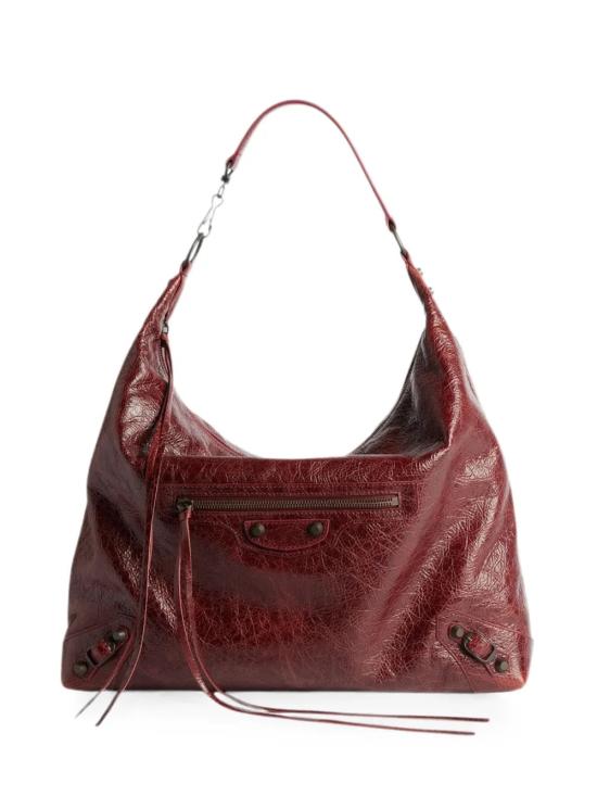 26FW 발렌시아가 르 시티 미디엄 호보백 8731992ABEK6154 RED